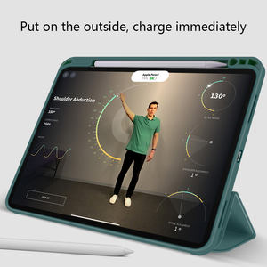 Housse pour tablette intelligente en silicone TPU avec porte-crayon côté droit pour étui ipad Pro11 2021 - Product Image 2