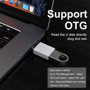 อะแดปเตอร์ OTG อเนกประสงค์ USB-C เป็น USB 3.0 สำหรับแล็ปท็อป โทรศัพท์ และคอมพิวเตอร์ พร้อมฟังก์ชั่นชาร์จและถ่ายโอนข้อมูล - Product Image 4