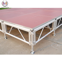 Sistema de Truss Móvil para Eventos al Aire Libre con Altavoces Line Array de Aleación de Aluminio Usados, Iluminación de Escenario con Truss Negro, Certificado TUV