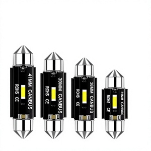 Ampoule LED Festoon Canbus C5W 1860 pour éclairage intérieur, lecture, plafonnier 31MM 36MM 39MM 41MM 6000K Blanc Froid - Product Image 4