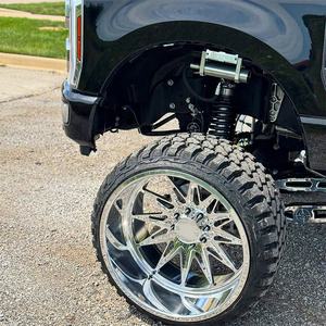 Jantes forgées pour camion tout-terrain 4X4 6X6 22X12 24X14 26X14 26X16 5X127 5X139.7 6X135 6X139.7 8X165.1 8X170 8X180 <span class=keywords><strong>Nissan</strong></span> Titan Armada - Product Image 3