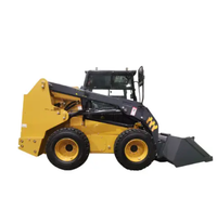 Caricatore Skid Steer Idraulico XC7 SR08 da 48kW Durevole per la Movimentazione di Materiali Edili