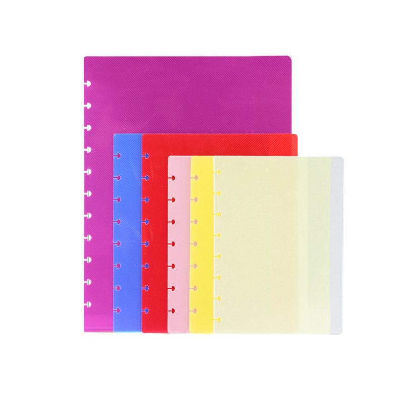 Пластиковый чехол для ноутбука A4/A5 с дисковым переплетением, одноразовый защитный чехол из полипропилена