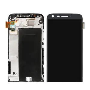 Gzm-suku Cadang Pengganti LCD Rakitan Tampilan untuk LG G5 LCD Digitizer Layar Sentuh dengan Bingkai