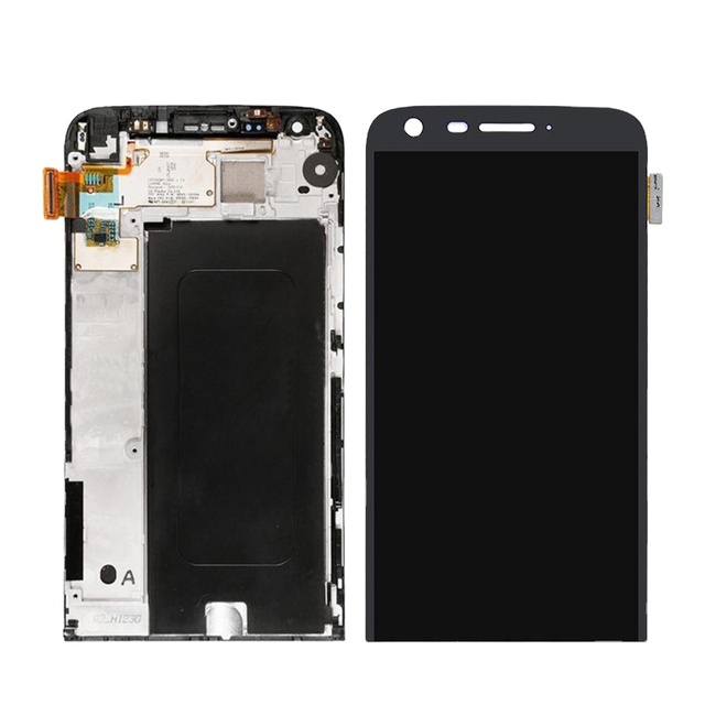 GZM-parts Replacement Parts Display Assembly LCD for LG G5 LCD Digitizer Touch Screen With Frame