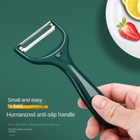 RTS Multifunctionele roestvrijstalen plastic groenteschiller handmatige keukenaccessoires voor het snijden van meloen, fruit, aardappel, appel en citrusrasp