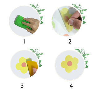 Regla de espejo de palo de cáscara adorable personalizada con diseños divertidos de delfines marinos calcomanía de altura de dibujos animados para niños - Product Image 6