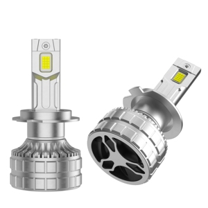Ampoule de phare LED GICOO A5 130W 12V CSP 15 cœurs, faisceau haut/bas intégré 6000K, nouveau phare de moto personnalisable - Product Image 3