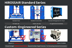 Secador <span class=keywords><strong>de</strong></span> Aire Refrigerado Combinado <span class=keywords><strong>de</strong></span> 1.5 Nm³/min 48 CFM + Secador <span class=keywords><strong>de</strong></span> Aire Desecante por Micro-Calor para Compresor <span class=keywords><strong>de</strong></span> Aire, <span class=keywords><strong>Secante</strong></span> <span class=keywords><strong>de</strong></span> Aire Comprimido - Product Image 4