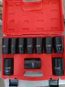 10pcs 3/4 \ "שחור זרחן <span class=keywords><strong>sae</strong></span> השפעה סט שקע דיי 6 נקודות מ" מ עבור תחזוקת רכב אוויר <span class=keywords><strong>hex</strong></span> - Product Image 3