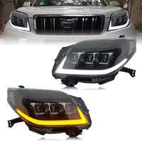 Phares de voiture pour Toyota Prado 2010-2013, lampes LED, feux de jour, clignotants dynamiques, accessoires de voiture