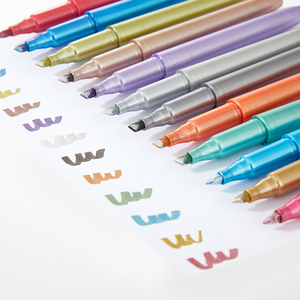 Marcadores de <span class=keywords><strong>Pintura</strong></span> para <span class=keywords><strong>Tela</strong></span> de 12 Colores, Rotuladores de <span class=keywords><strong>Pintura</strong></span> Textil Creativos para Pintar a Mano, Rotuladores para Calzado y Telas - Product Image 5