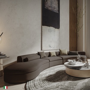 Juego de Sofás Seccionales Italianos en Forma de C, Diseño de Lujo Minimalista para el Hogar, Sofás de Lujo VLIPE-SF-03-HEMINGWAY para el Hogar, Sofás de Lujo VLIPE - Product Image 1