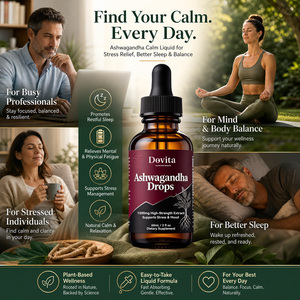 OEM Ashwagandha Drops Oral Liquid <b>Herbal</b> <b>Supplement</b> 1500mg High Strength Extract Dietary <b>Supplement</b> for Stress and Mood - Product Image 2