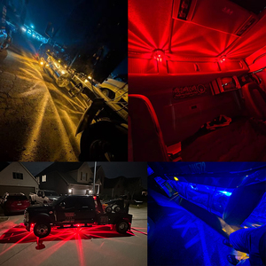 Accessoires de voiture, lumière <span class=keywords><strong>LED</strong></span> en forme d'étoile de pastèque, projecteur de plafond, étoile de cristal <span class=keywords><strong>LED</strong></span>, <span class=keywords><strong>feu</strong></span> latéral <span class=keywords><strong>pour</strong></span> camions, remorques, camions, bateaux, bus - Product Image 5