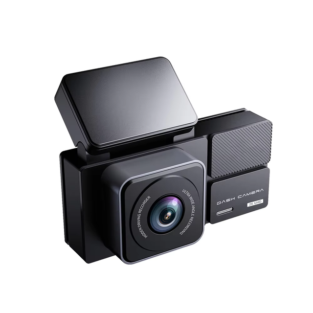 1440P+1080P Dash Cam Buffered Parking 2K WiFi Driving Recorder 3.69" Mini Car Black Box with Built-in GPS Front and Rear