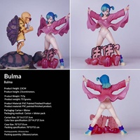 Figura Coleccionable GK de Bulma en Pose Sensual con Falda Voladora, Modelo de Chica Anime Sexy, Juguete de Moda, Decoración de Escritorio, Regalo