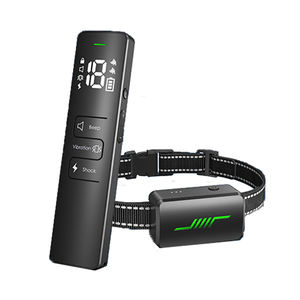 <span class=keywords><strong>Collier</strong></span> de dressage électrique rechargeable <span class=keywords><strong>pour</strong></span> chiens avec télécommande <span class=keywords><strong>pour</strong></span> petits chiens de taille moyenne avec bip, vibrations, modes de choc sûrs - Product Image 4