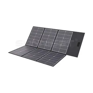 200W Solar Cell Solar Charger Foldable For Power Station Waterproof With Adjustable Kickstand XT60 Anderson DC Off Grid Living