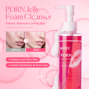 Detergente <span class=keywords><strong>Schiumogeno</strong></span> Gelatinoso PDRN Koec a Basso pH per Uso Quotidiano, Adatto a Tutti i Tipi di Pelle, Idratante, Cura dei Pori, Gel al Collagene, <span class=keywords><strong>Struccante</strong></span> - Product Image 3