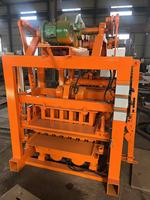 Machine à fabriquer des blocs creux Qtj4-40 TENGFEI, ligne de production de briques en béton et en ciment avec cendres volantes, surveillance à distance PLC