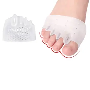 Ayak yastıkları nefes topu yumuşak Bunion düzeltici Metatarsal ayak ayırıcı ped