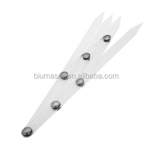 Règle de sourcil professionnelle fournitures de maquillage permanentes outils de Microblading acrylique mesure de règle en plastique de sourcil - Product Image 6