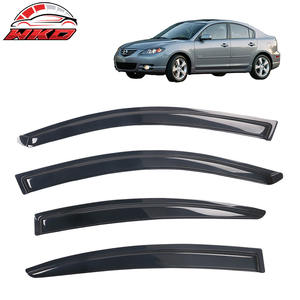 Pare-soleil latéraux en acrylique pour Mazda 3 04-09 berline 4 portes, déflecteurs de pluie et de soleil, 4 pièces - Product Image 1