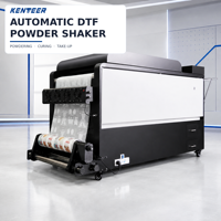 Système de séchage et de secouage automatique de poudre DTF 60 cm B40 avec purificateur de fumée intégré pour imprimante DTF 2 têtes 60 cm