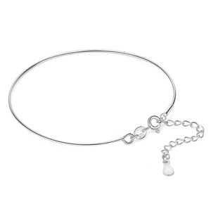 Bracelets extensibles en argent sterling Bracelets de bijoux fins vierges en <span class=keywords><strong>fil</strong></span> réglable pour la fabrication de bijoux à bricoler soi-même - Product Image 3