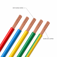 Cable Eléctrico de Cobre Sólido de 25 mm² THHN THWN XHHW para Uso Aéreo con Aislamiento de PVC