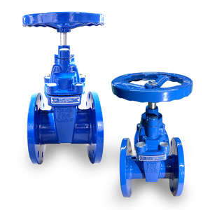 วาล์วประตูเหล็กดัดชนิดยืดหยุ่นพร้อมหน้าแปลนยาง รุ่น BS5163 DIN3202 3352 F4/F5 SABS663 JIS5K 10K OS&Y Nrs Z45X SABS 664 - Product Image 5