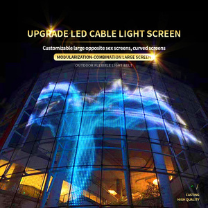 RGB pixel Màn hình Led ngoài trời chiếu sáng không thấm nước lập trình hiển thị trong suốt - Product Image 5