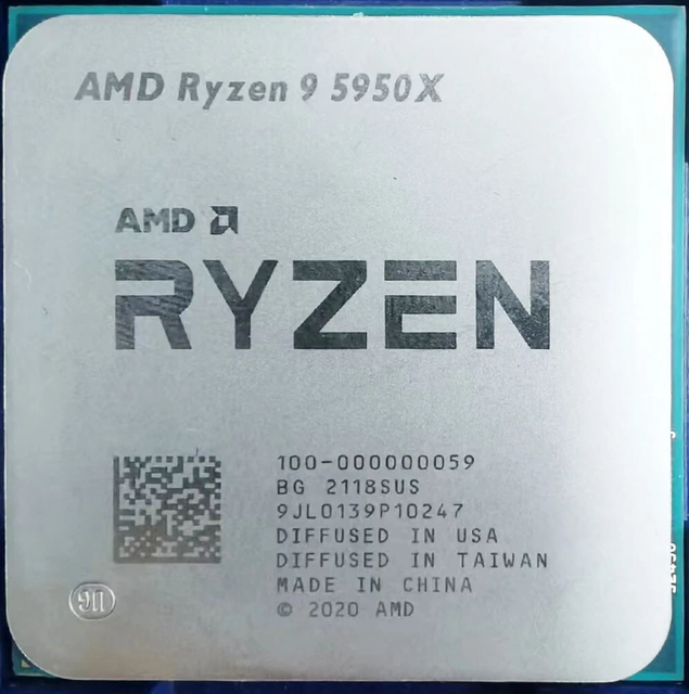 R9 5950X 16-Core 3.4GHz Desktop CPU New or Used Socket AM4 Box or Tray