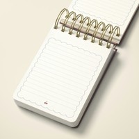 Carnet de planification hebdomadaire non daté avec liste de tâches hebdomadaires et suivi des objectifs et des habitudes, reliure spirale, couverture en papier, taille personnalisable