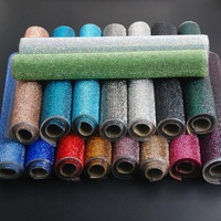Feuilles de strass auto-adhésives, pièces, en tissu pour garniture correctrice, maille à repasser, pour vêtements artisanaux