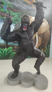 Tùy chỉnh sợi thủy tinh nhựa GORILLA Điêu Khắc-Mô hình nghệ thuật cho sân vườn và trang trí ngoài trời - Product Image 3