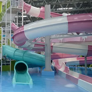 Commercial Giant Water Slide Outdoor Adult Large Pool Slide For Sale