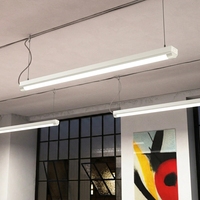 Échantillon gratuit, tubes LED de haute qualité, luminaire linéaire LED, 4 pieds, 40 W, 6000 lm, bande lumineuse linéaire LED intérieure haute luminosité