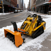 Spedizione gratuita a buon mercato Mini Skid Steer Loader EPA/EURO 5 diesel Mini Skid Steer caricatori cingolati stile guida Mini pale ruote