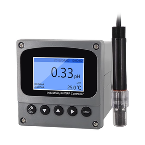Controlador de <span class=keywords><strong>PH</strong></span>/ORP Industrial en Línea con Sensor, Electrodo, Sonda, Detector de ORP, <span class=keywords><strong>Medidor</strong></span> de Acidez del Suelo, Precisión de 0.02pH, Personalizable - Product Image 1