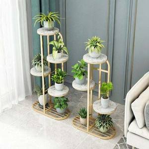 Support de fleurs en <span class=keywords><strong>fer</strong></span> <span class=keywords><strong>forgé</strong></span>, support nordique moderne, simple et bon marché, pour l'intérieur et les plantes, support de sol - Product Image 4