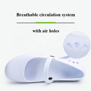 Luce morbida EVA donna mamma scarpe antiscivolo olio impermeabile indossabile uomini medici cucina lavoro lavoratori <span class=keywords><strong>cuoco</strong></span> Chef pantofole - Product Image 4