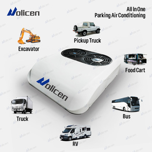 High Quality <b>24V</b>/12V <b>Battery</b>-Powered Integrated Roof-Mounted Parking Air Conditioner Cheap Price New Conditioner - Product Image 2