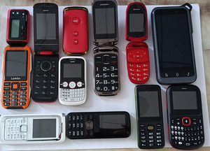 Nhỏ Siêu Mỏng Kiped Tính Năng Điện Thoại 4 Gam Volte Voip Cố Định Không Dây Mỏng Toàn Cầu Di Động Mini Bàn Phím Điện Thoại Siêu Mỏng Điện Thoại Kim Loại - Product Image 3