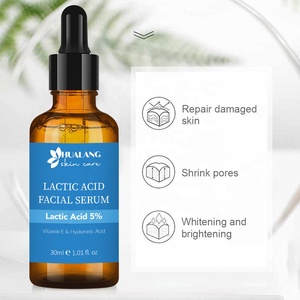 OEM Skin Care Anti-aging Peeling facciale off 5% 10% siero viso acido lattico - Product Image 4