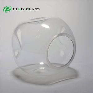 Applique murale en verre soufflé transparent, OEM, usine chinoise, personnalisable, LED à intensité variable, protection oculaire, pour intérieur, type lustre suspendu - Product Image 3