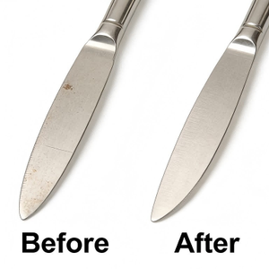 JINZHU 11kW 베어링 스테인리스 스틸 알루미늄 금속 식기 미러 폴리싱 기계 (칼, 숟가락, 포크 자동 식기용) - Product Image 5