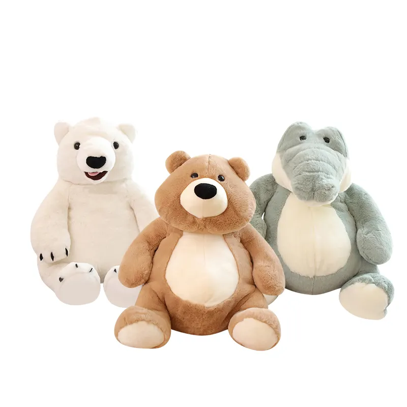 Großhandel Bulk Plüschtiere Super Soft Animal Toy Doll Gefüllte & Amp Plüsch tier Tier ohne Marken zeichen