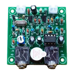 Yike transmissor de tecnologia receptor módulo de rádio, versão 4.1 7.023-7.026mhz qrp kits diy com módulo de transmissor de buzzer